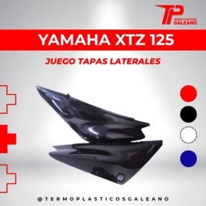 JUEGO DE TAPAS LATERALES INYECTADAS XTZ 125
