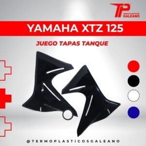 JUEGO DE TAPAS TANQUE INYECTADAS YAMAHA XTZ 125