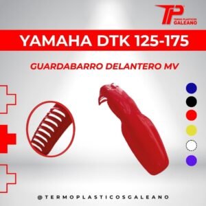 GUARDABARRO DELANTERO INYECTADO YAMAHA DTK 125-175 MV