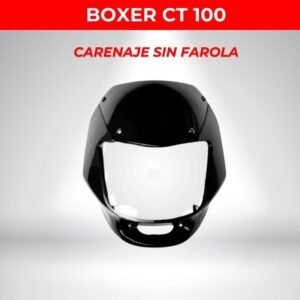 CARENAJES CON ACRÍLICO Y SIN ACRÍLICO BOXER CT 100 | CON CALCOMANIA
